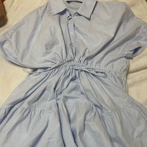 Blue dress